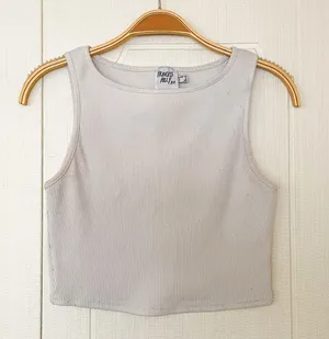 Princess Polly Darlington Crop Top White thumbnail 5
