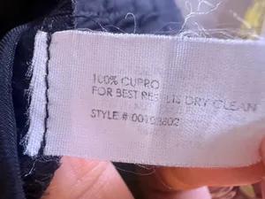 WOMENS CLUB MONACO NAVY ELASTIC WAIST SILK PANTS Size 4 Soft Pockets thumbnail 3