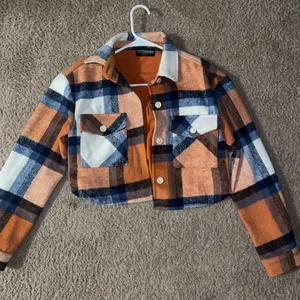 Kittenish Hello Autumn Flannel Shacket thumbnail 5
