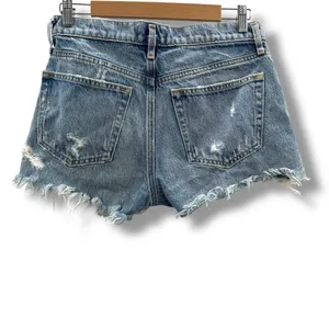 Agolde Parker Vintage Cut Off Distressed Shorts in Swapmeet‎ Light Wash Sz 25 thumbnail 5