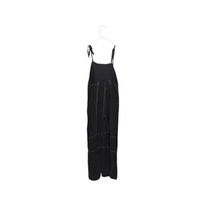 Urban Outfitters Harley Linen Jumpsuit Overalls Utility Dark Gray Black Women XS thumbnail 3