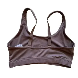 Gymshark Chocolate Brown Womens Sports Bra SZ S thumbnail 3