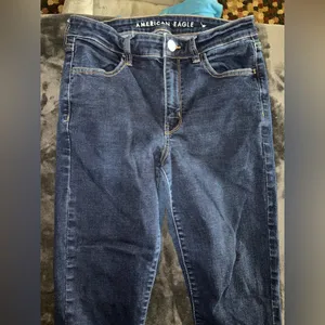 American Eagle Super Stretch Hi Rise Jegging Size 8 Regular thumbnail 6