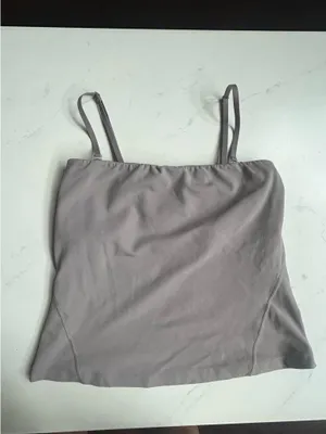 Lululemon align convertible tube top tank Gray Size 6 thumbnail 5