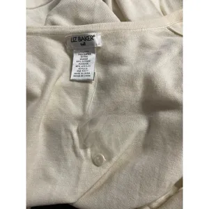 Liz Baker Button Up Sweater Size XL Tall New Without Tags thumbnail 4