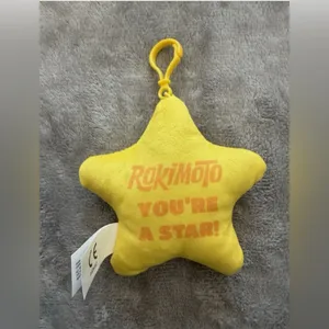 SDCC 2025 Comic Con Funmaker Rokimoto DREAMS Star plush keychain Yellow thumbnail 2