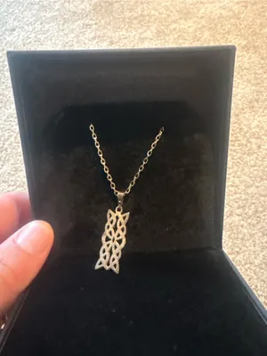 Stitch Fix Silver Necklace thumbnail 1