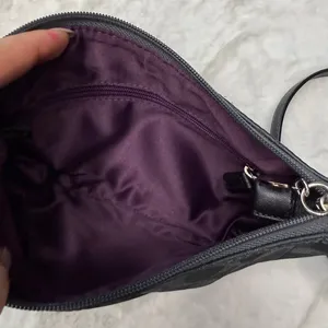 COACH Gray Silver Crossbody thumbnail 6