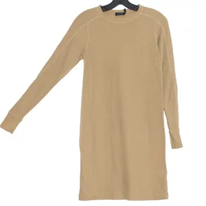 Polo Ralph Lauren Dress Waffle Knit Long Sleeve Camel M Quiet Luxury Old Money thumbnail 6