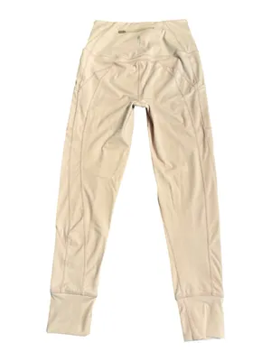 FP Movement Free People Pale Pink High Rise Leggings Zip Back Pocket Size S thumbnail 4