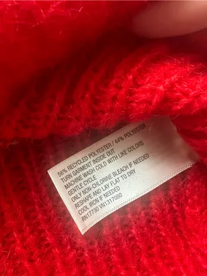 a new day Striped Crewneck Sweater in Red, Pink, Cream & Brown thumbnail 5