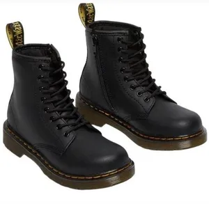Doc Dr Martens Air Wair Black 1460 W Nappa Leather Lace-Up Boots EU 36 thumbnail 1