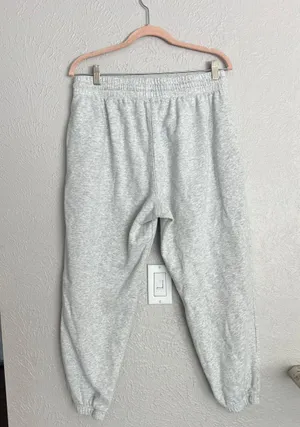 Gap soft classic jogger heather gray  sweatpants L thumbnail 8