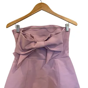 Zara Pink Mini Dress With Bow Back Style 4772/219 thumbnail 7