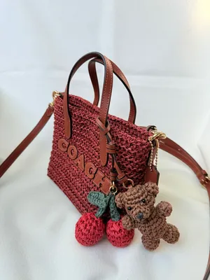coach City Mini Tote Bag With Charms ceu30 thumbnail 6