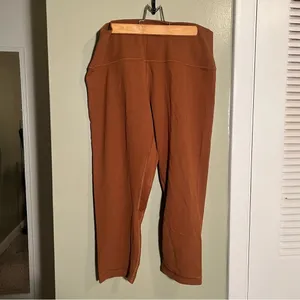 Lululemon Women's Size 14 Align High-Rise Crop 21" Copper Brown Tight Pant thumbnail 3