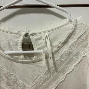 By Anthropologie Spliced Lace Tee thumbnail 5