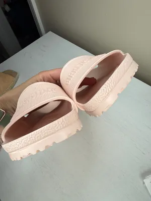Birkenstock Barbados Light Pink EVA Sandals W9 M7 thumbnail 13