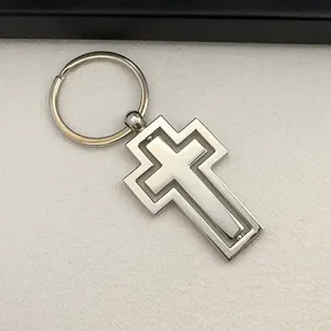 Cross Keychain Charm for Men Women Car Keychain Key Ring Bag Charm Couple Gifts thumbnail 4