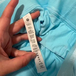 LULULEMON Court Rival Tennis Skort in Cyan Blue Sz 4 thumbnail 6