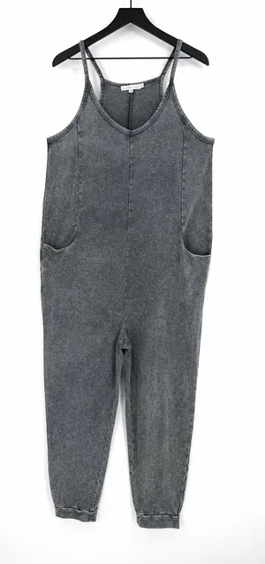 SINCERELY JULES Sweat Romper Washed Grey M thumbnail 1