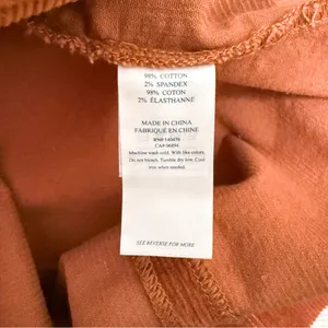 Faherty Harvest Brown Burnt Orange Corduroy Button Up Malone Shirt Dress XS New thumbnail 10