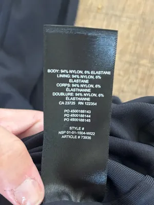 babaton aritzia square neck long sleeve bodysuit thumbnail 5