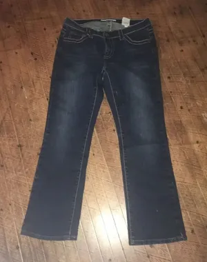 Stetson western cowboycore 8 dark wash No 816 crop jeans thumbnail 1