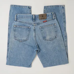 Vintage 90s Wrangler Light Blue Stonewashed Jeans thumbnail 7