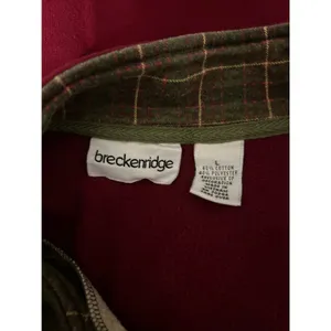 Breckenridge Sweatshirt Womens LG Red Embroidered Beaded VTG Cottagecore Camping thumbnail 8