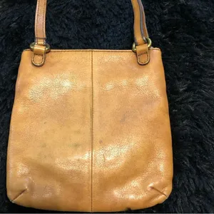 FOSSIL leather purse crossbody bag thumbnail 5