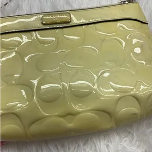 COACH Patent Leather Signature Wristlet thumbnail 4