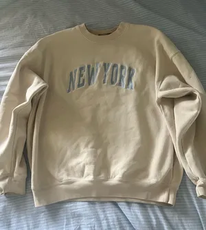 Brandy Melville yellow and blue crewneck thumbnail 1