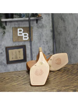 NWT Vince Camuto Cianna Thong Wedge Sandals VC-CIANNA Golden Walnut Brown 7M thumbnail 8