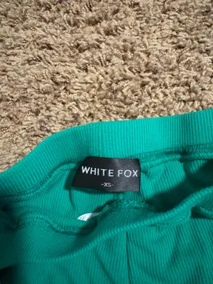 White Fox Biker Boutique Shorts Ribbed thumbnail 3