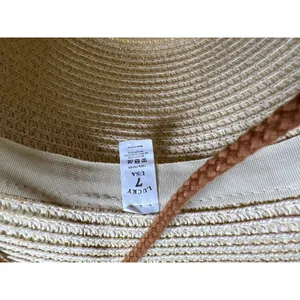 Lucky 7 USA Straw Cowboy Hat Longhorn Western Cowgirl One Size thumbnail 6