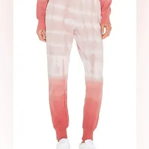 525 AMERICA Jogger Set XS‎ Clay Rose Pink Revolve Ombre Streetwear NEW thumbnail 2