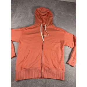 Aerie Down-To-Earth Full Zip Hoodie prach Small Oversized thumbnail 5