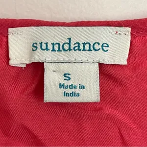 Women’s Sundance Monaco Meetup Sundress Coral Lined Flutter Sleeve‎ Size Small thumbnail 11