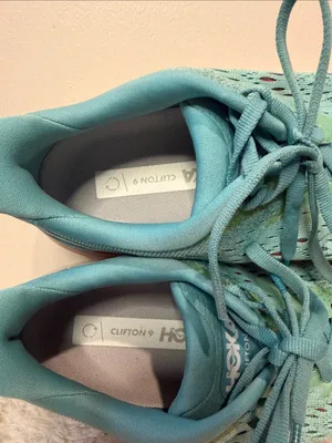 Hoka One One Clifton 8 Aquarelle/Eggshell Women’s Running Sneakers Size 7.5B thumbnail 7