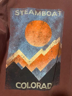 NWOT Steamboat Colorado Long sleeve Tshirt thumbnail 5
