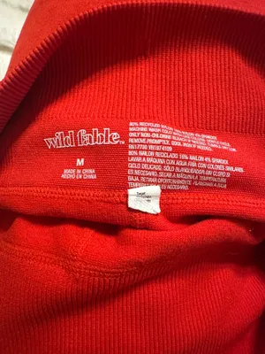 Wild Fable red workout shorts  thumbnail 3