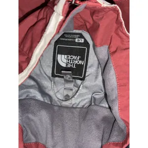 The North Face Women's Jacket Windbreaker Waterproof Lined Pink Hyvent Sz Large thumbnail 7