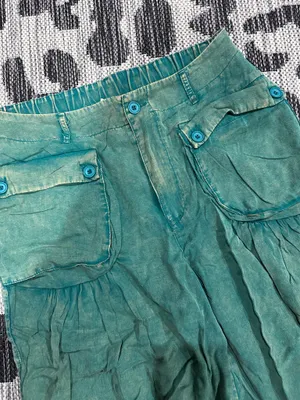 Oli and Hali tencil pants nwt small Green thumbnail 3