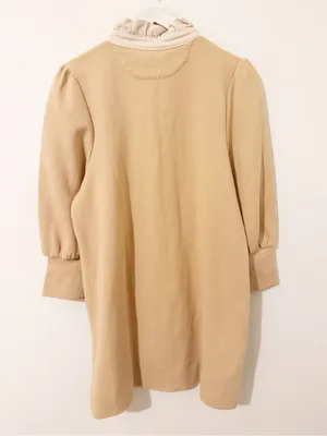 Pomander Place By Tuckernuck Charlotte French Terry Dress Beige Tan Size Medium thumbnail 7