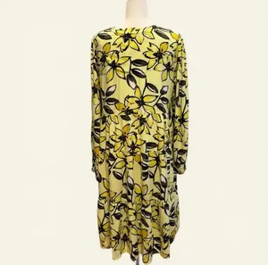Anthropologie Tiered Dress, Size L, MSRP $148 thumbnail 6