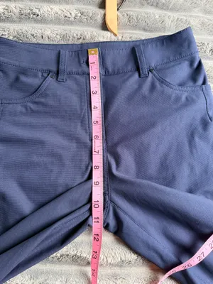 Lululemon City Sleek Pant Size 4 True Navy 5 Pocket Quiet Luxury Office Casual thumbnail 6