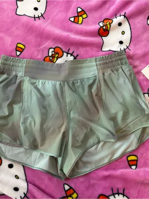 Lululemon athletic Hotty Hot HR Short 2.5" *Lined plus size 14 casual summer thumbnail 2