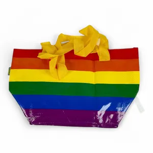 IKEA Rainbow Reusable Bag Storstomma Small Shopping Tote LGBTQIA+ Pride thumbnail 6