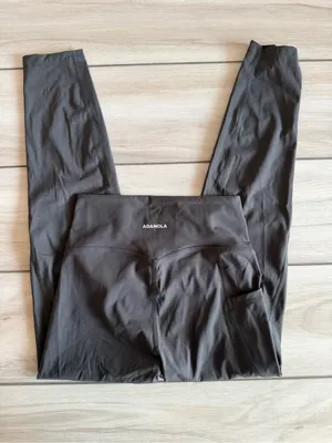 Adanola Workout Leggings Green Medium NWOT thumbnail 5